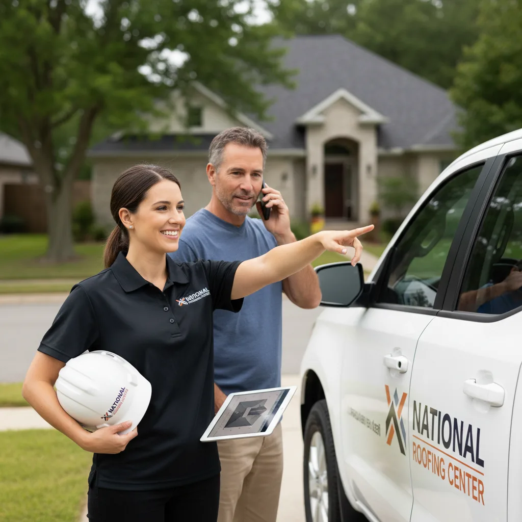 National Roofing Center customer support in Evensville